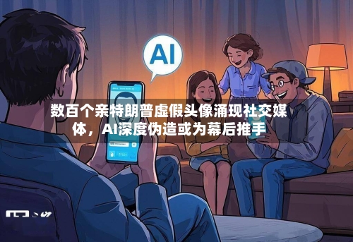 数百个亲特朗普虚假头像涌现社交媒体，AI深度伪造或为幕后推手-第2张图片