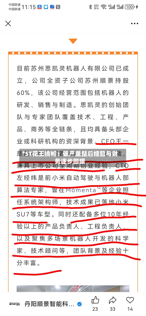 *ST花王摘帽:破产重整后经营与财务逐步回暖-第2张图片