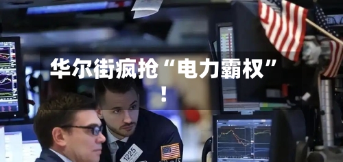 华尔街疯抢“电力霸权	”！-第2张图片