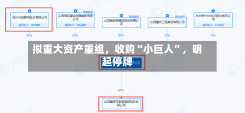 拟重大资产重组，收购“小巨人	”，明起停牌-第2张图片