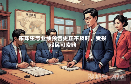 东珠生态业绩预告更正不及时，受损股民可索赔-第2张图片