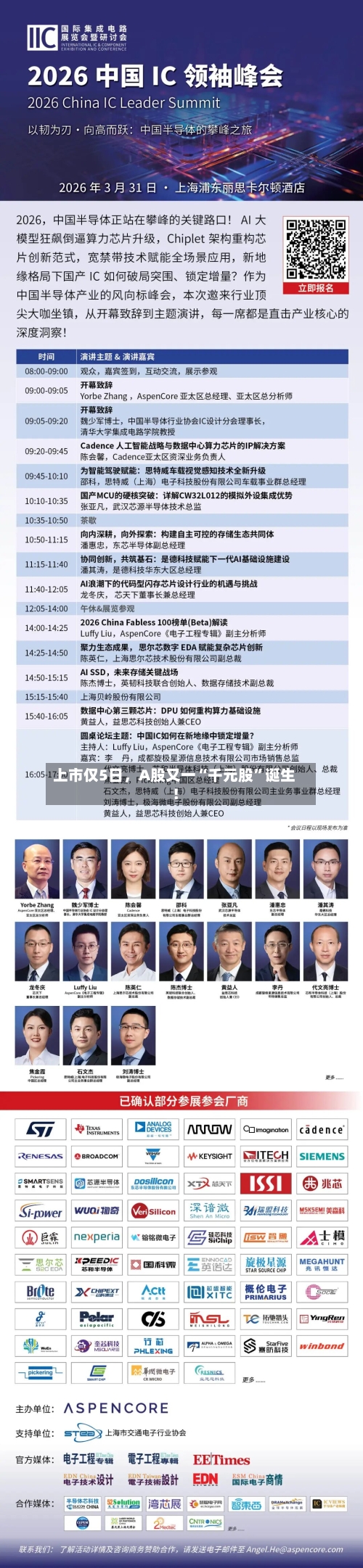 上市仅5日	，A股又一“千元股”诞生！-第3张图片
