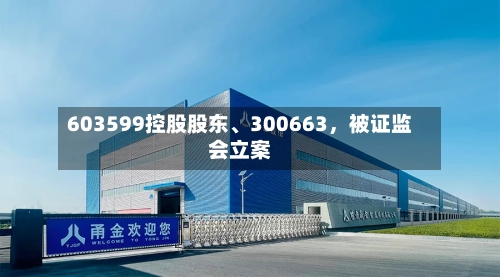 603599控股股东、300663	，被证监会立案-第2张图片