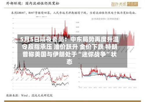 5月5日隔夜要闻：中东局势再度升温令股指承压 油价跃升 金价下跌 特朗普称美国与伊朗处于“迷你战争	”状态-第2张图片
