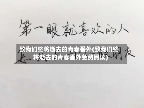 致我们终将逝去的青春番外(致我们终将逝去的青春番外免费阅读)
