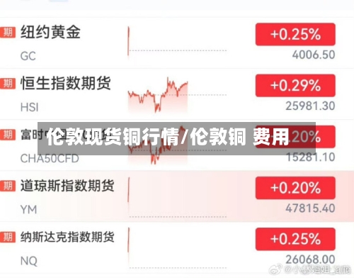 伦敦现货铜行情/伦敦铜 费用-第3张图片