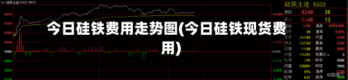 今日硅铁费用走势图(今日硅铁现货费用)-第2张图片