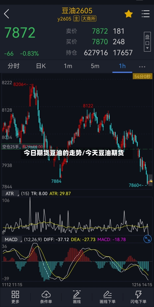 今日期货豆油的走势/今天豆油期货-第2张图片